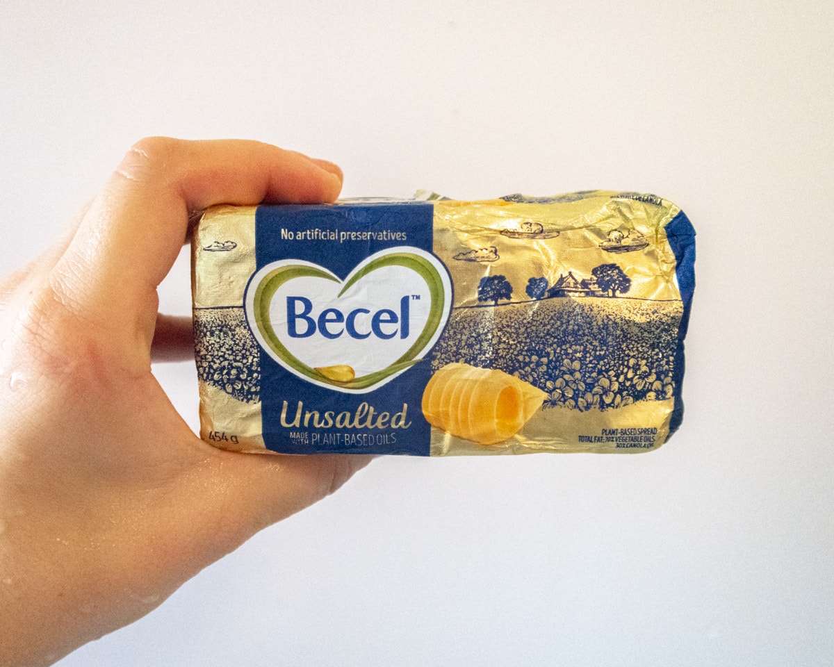 Becel plant-based brick