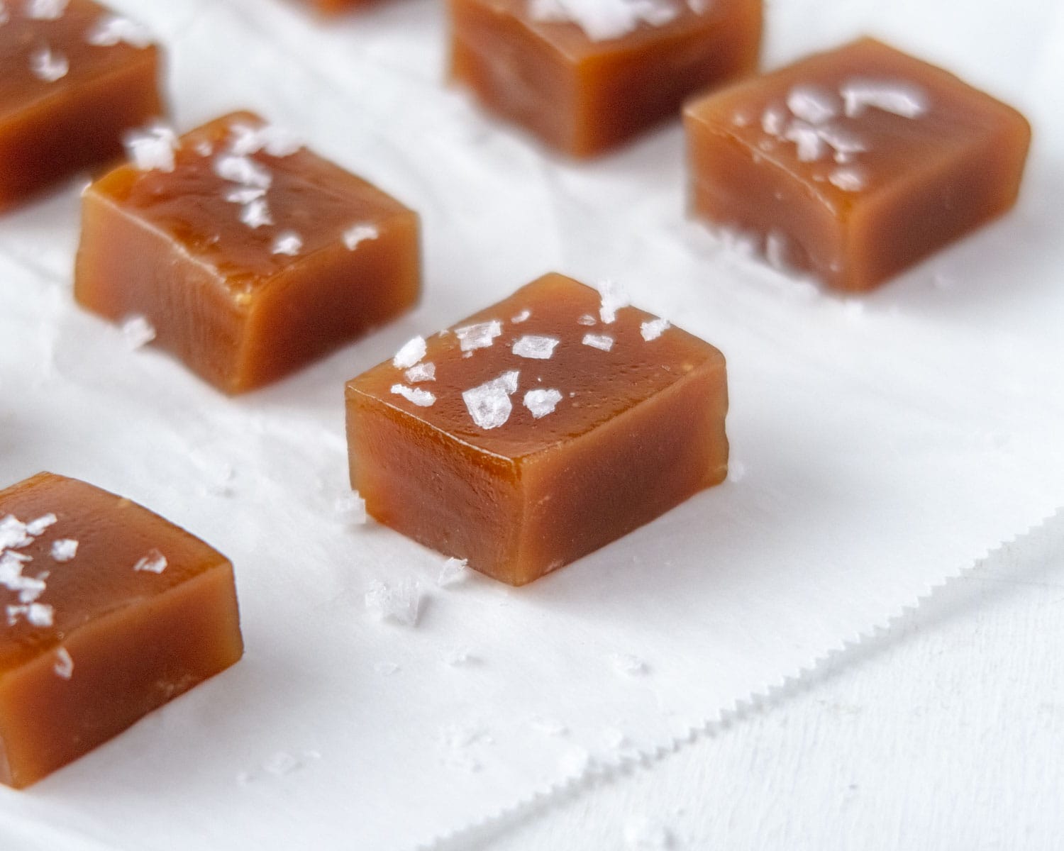How to Make Chewy Vegan Salted Caramels The Berry Baker